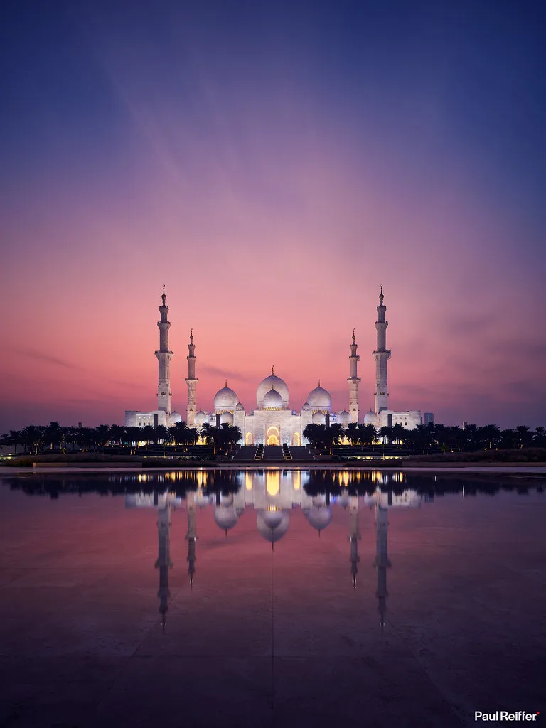 Abu Dhabi harbor and waterfront