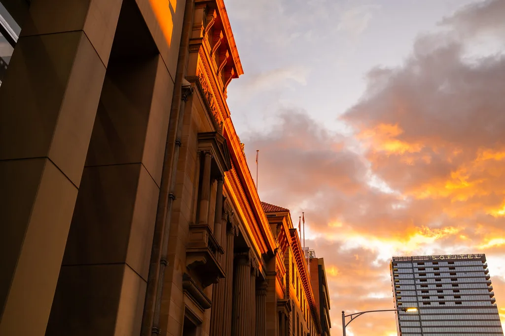 Panoramic view of Adelaide