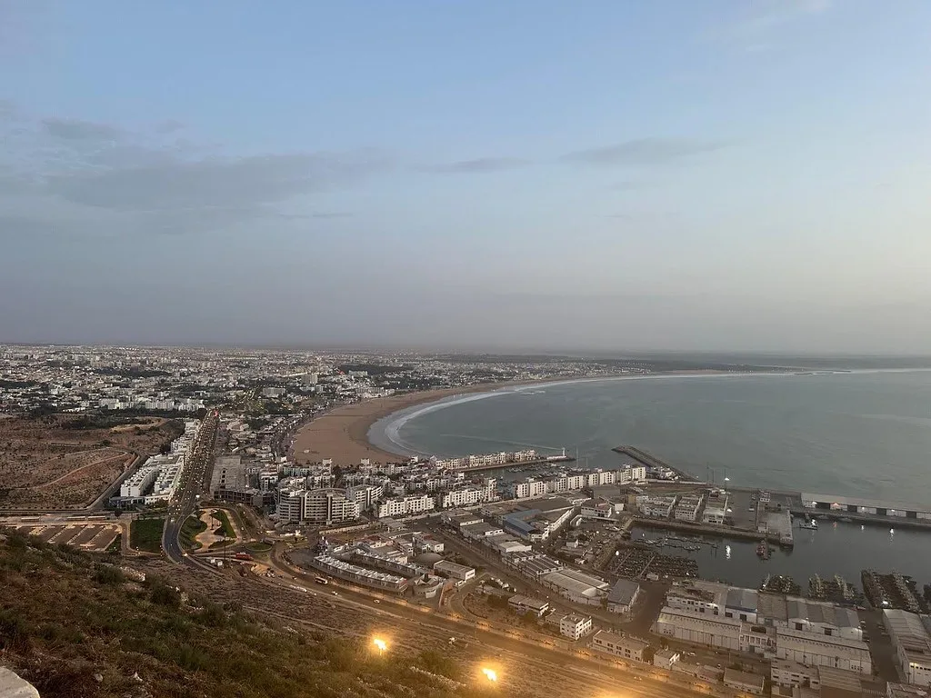 Panoramic view of Agadir