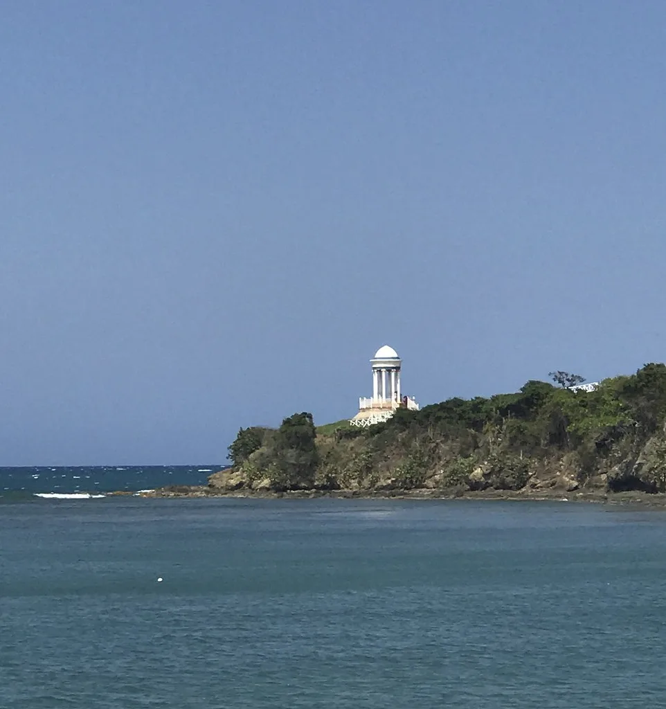 Panoramic view of Amber Cove