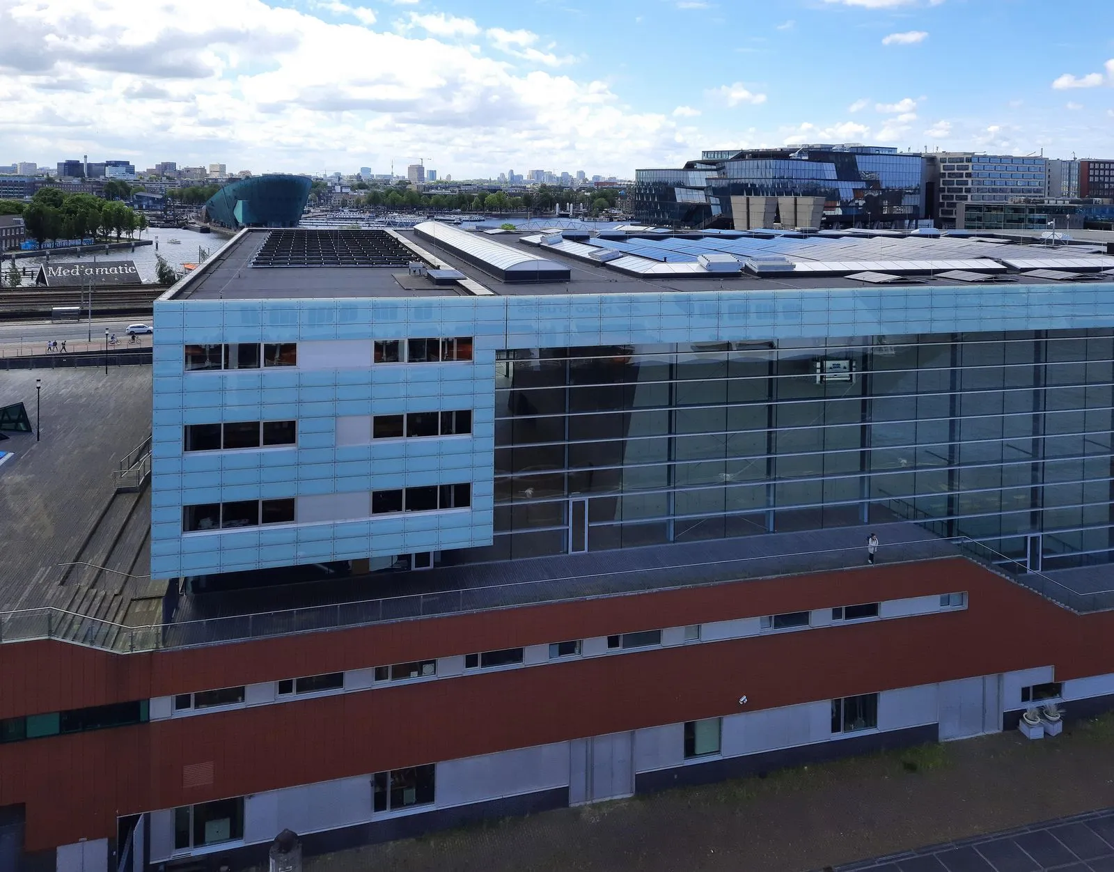 Amsterdam port infrastructure
