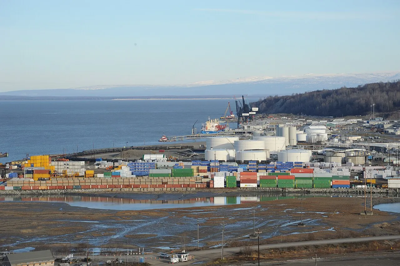 Scenic Alaska mountain landscape