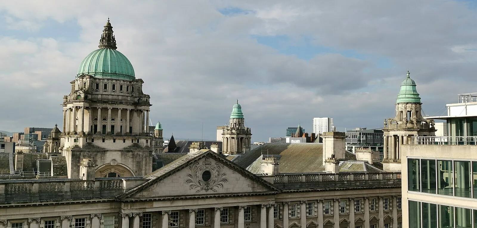 Victorian era Crumlin Road Gaol prison exterior with imposing stone walls and towers
