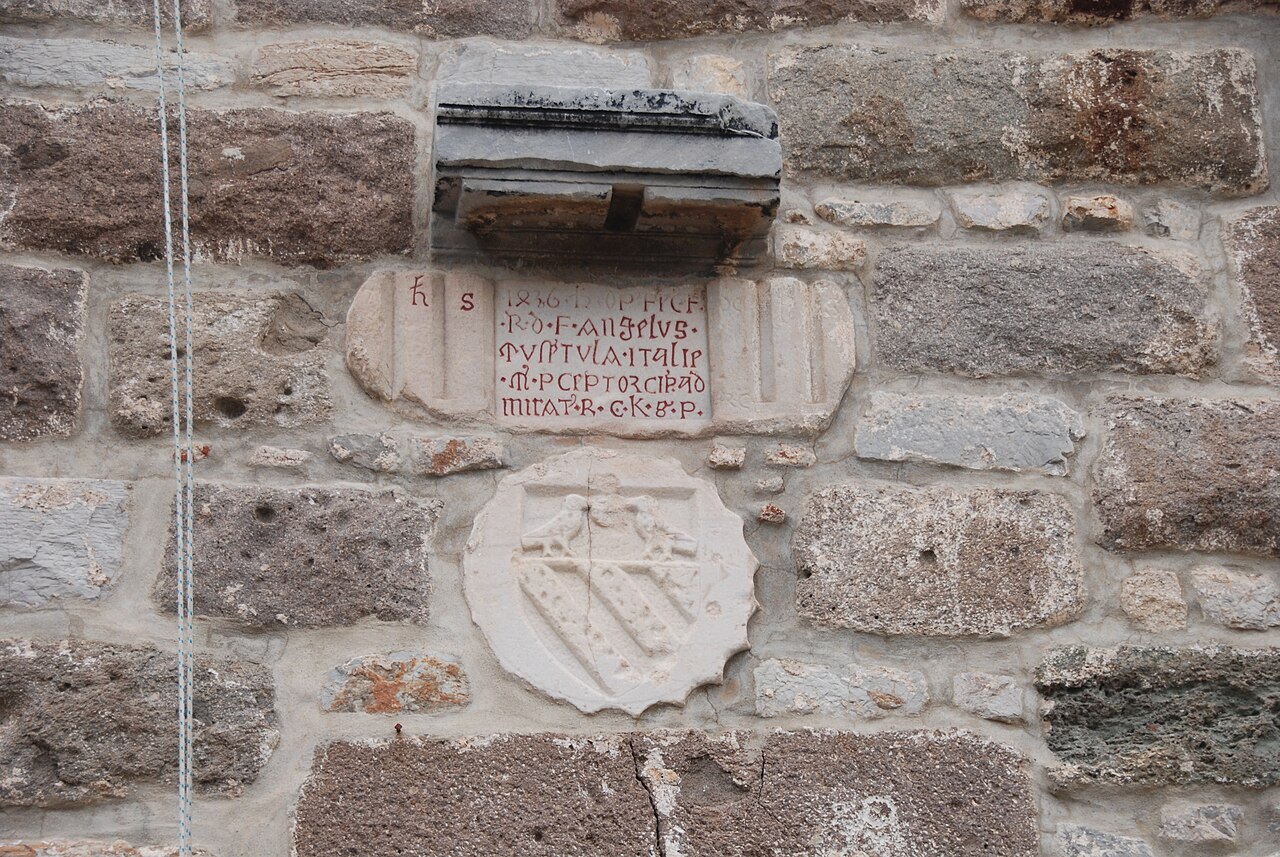 Mausoleum of Halicarnassus archaeological site with foundation stones