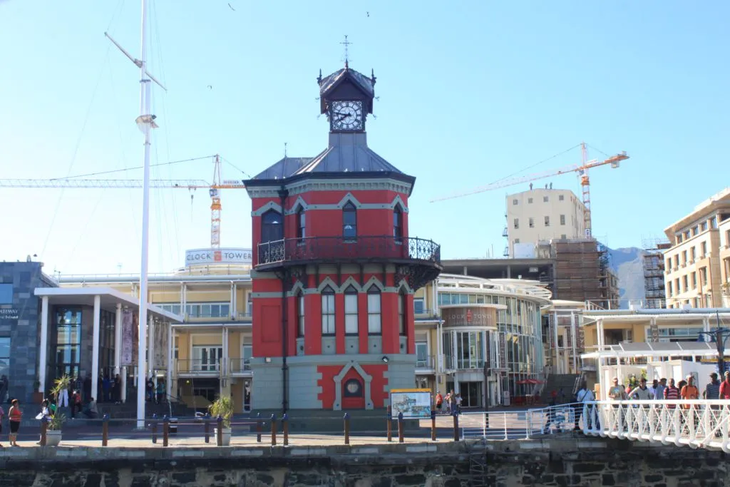 V&A Waterfront harbor area in Cape Town