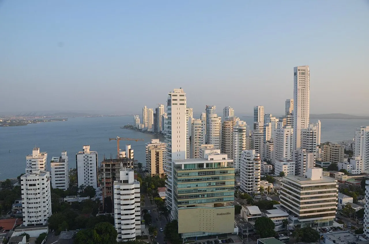 Cartagena panoramic view