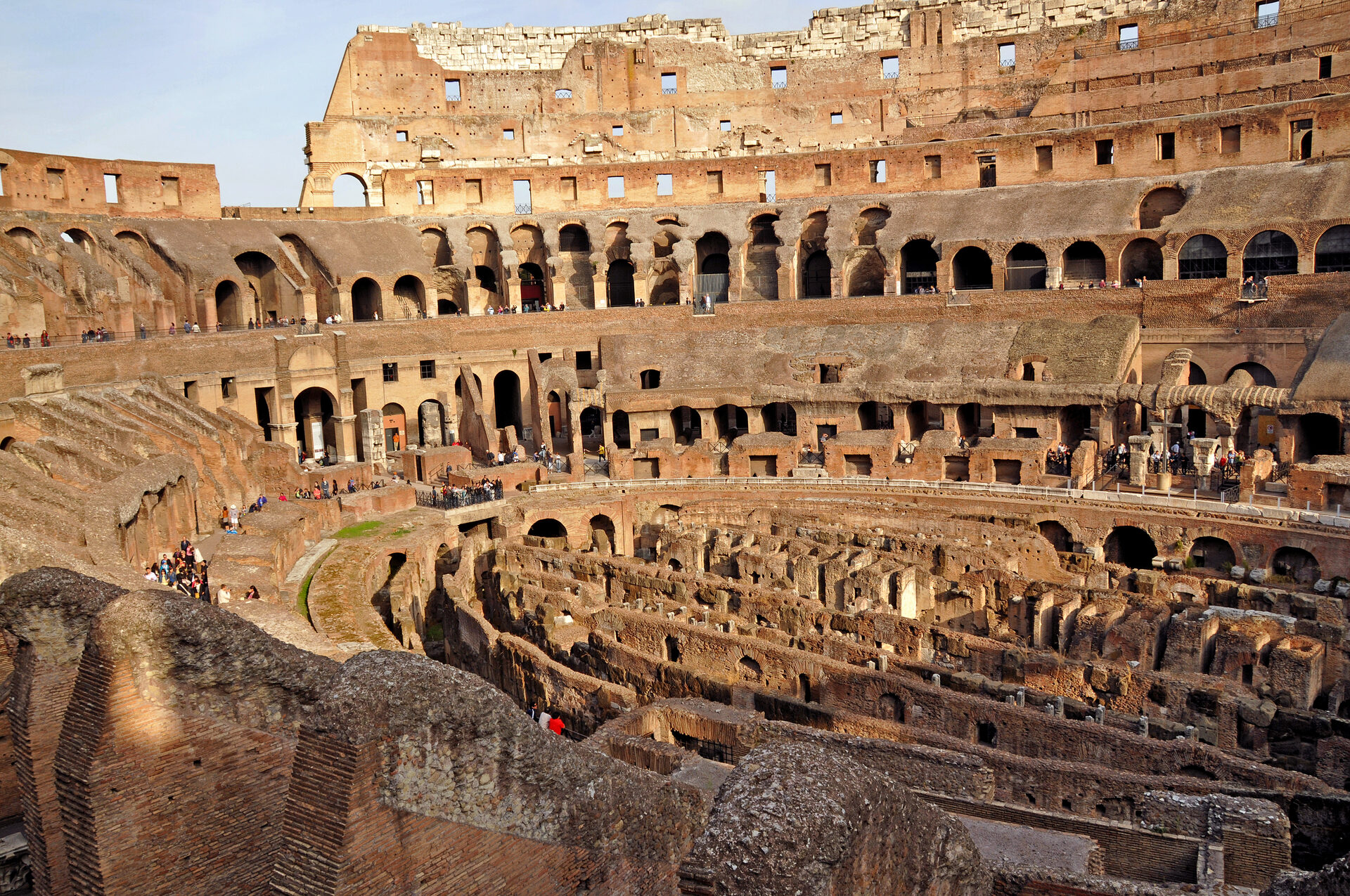The ancient port of Trajan at Civitavecchia where Roman emperors once launched their fleets