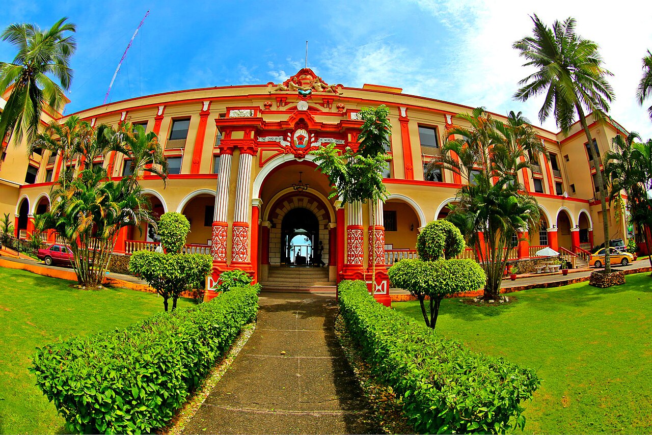 Fort San Lorenzo UNESCO site perched on the cliff