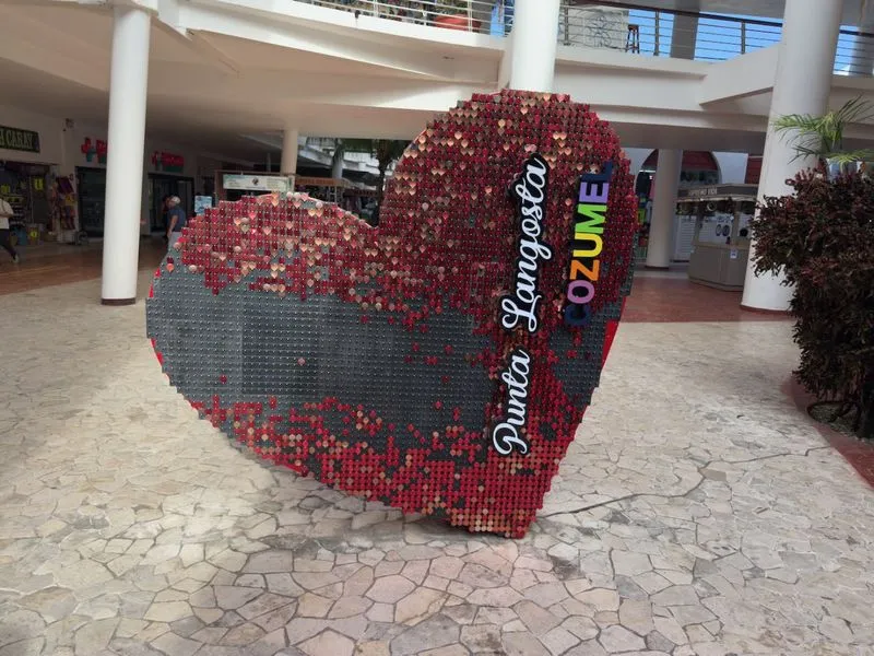Stunning underwater reef colors of Cozumel showing vibrant coral formations
