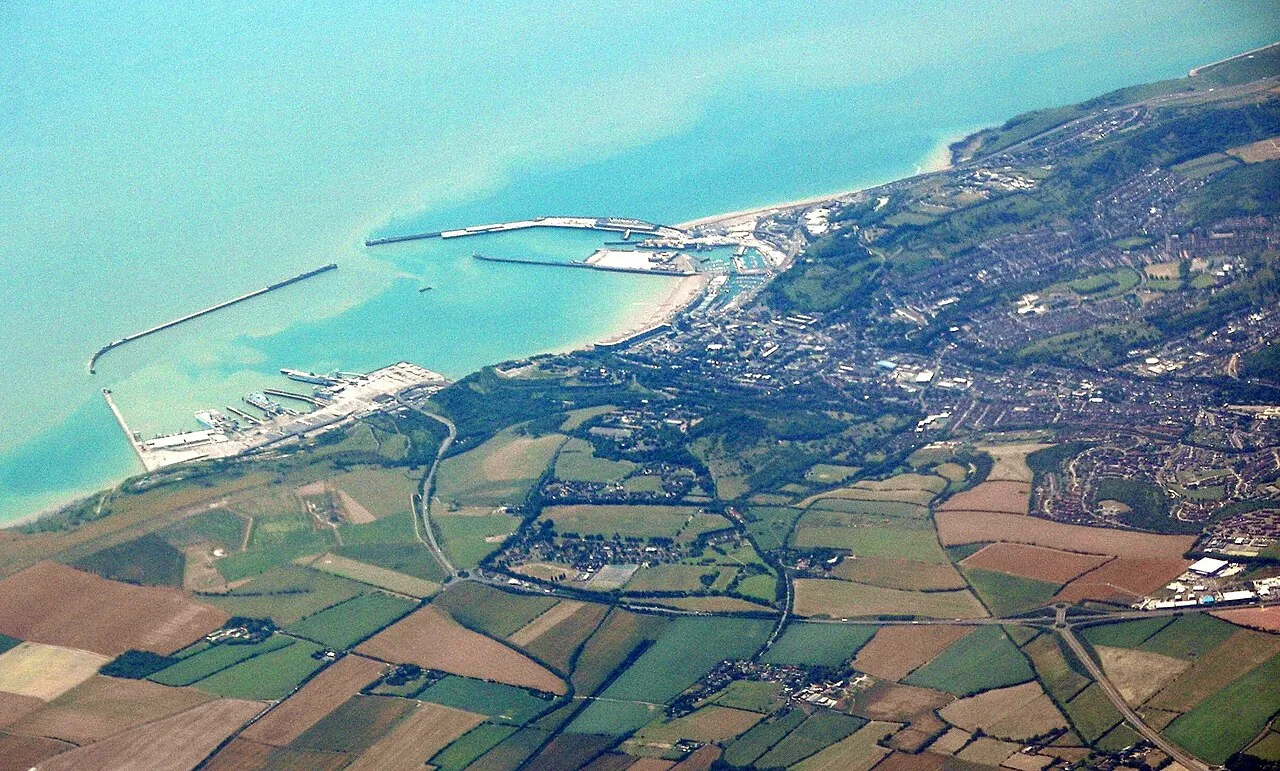Dover panoramic view