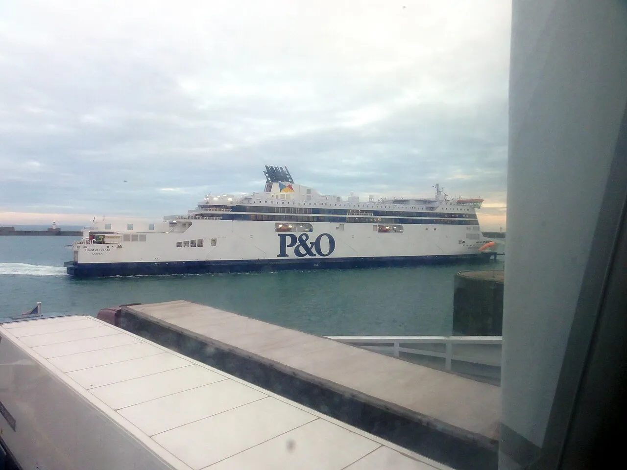 Coastal landscape of Dover, England