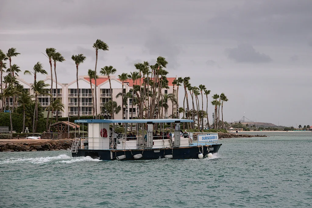 Gatun Lake harbor and waterfront