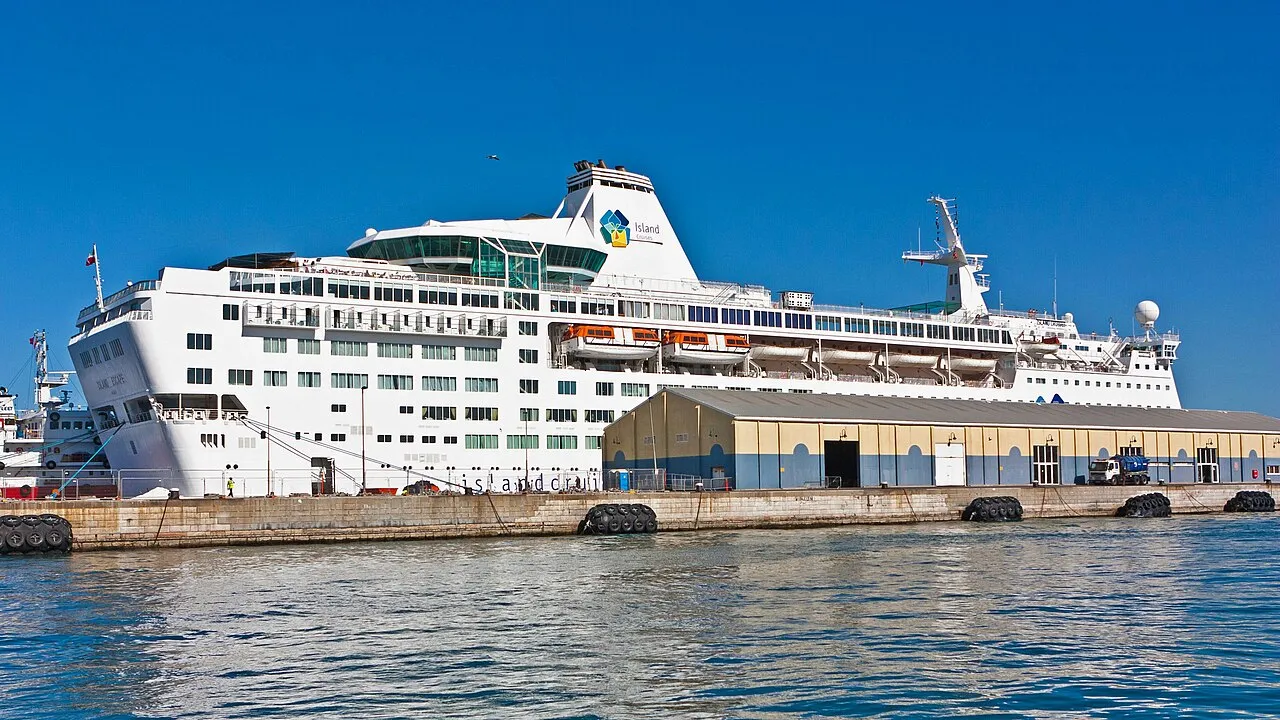 Coastal landscape of Gibraltar