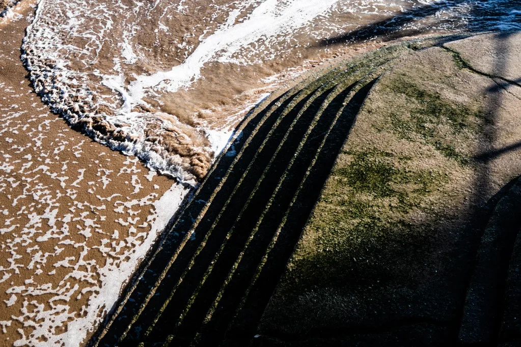 Gijon harbor and waterfront