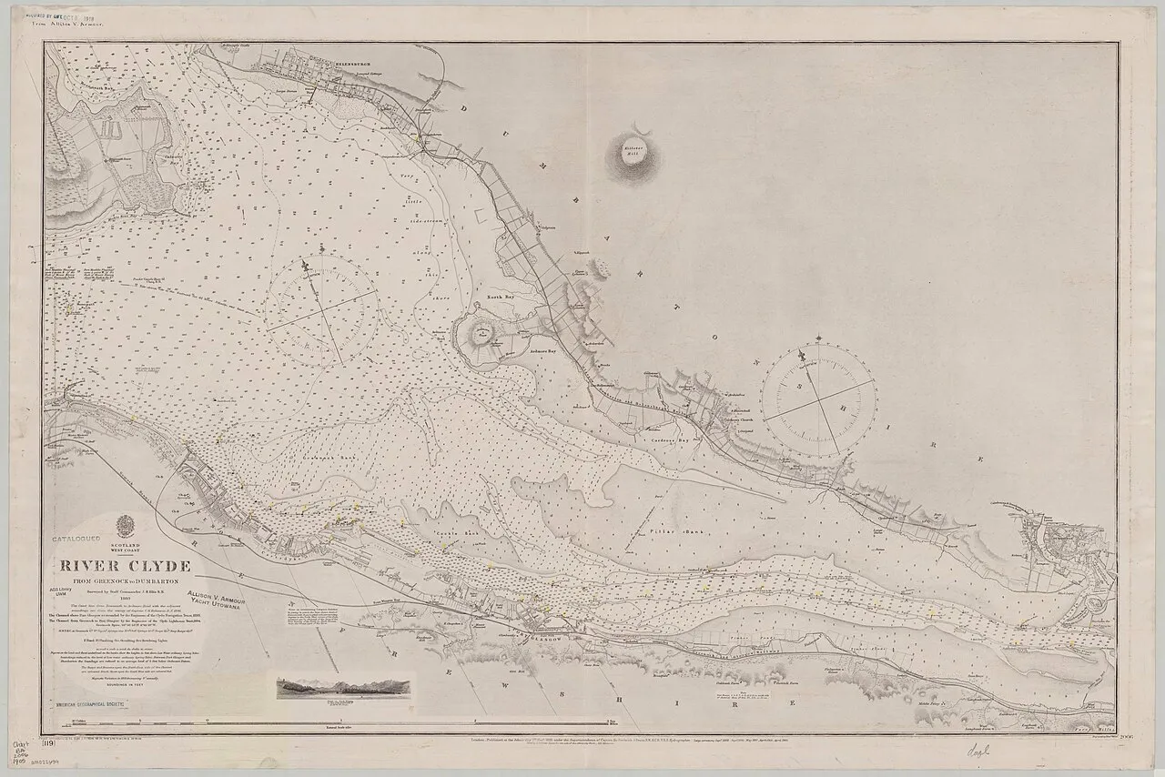 Greenock cruise terminal on the River Clyde, Scotland