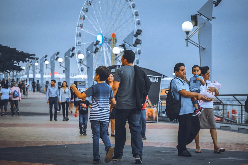 Guayaquil harbor and waterfront