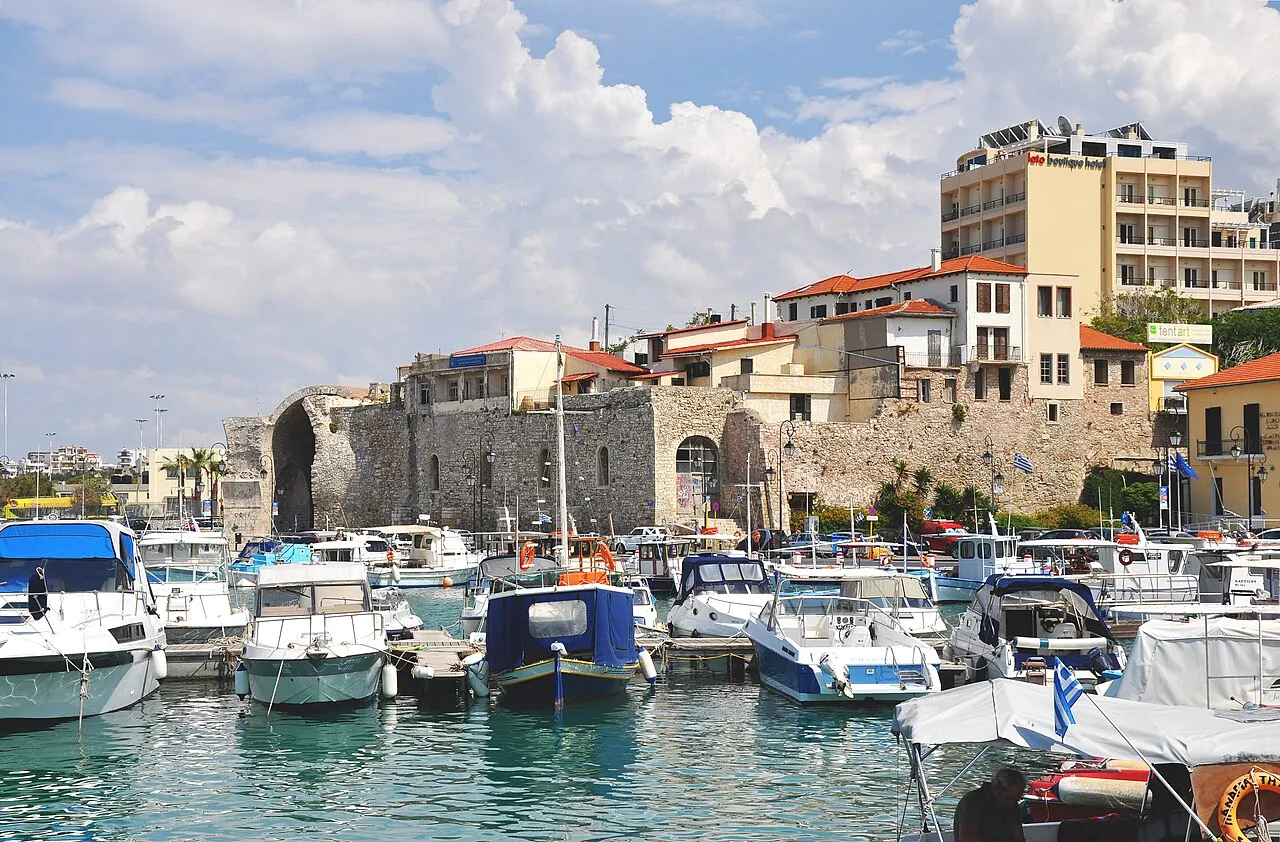 Heraklion harbor view