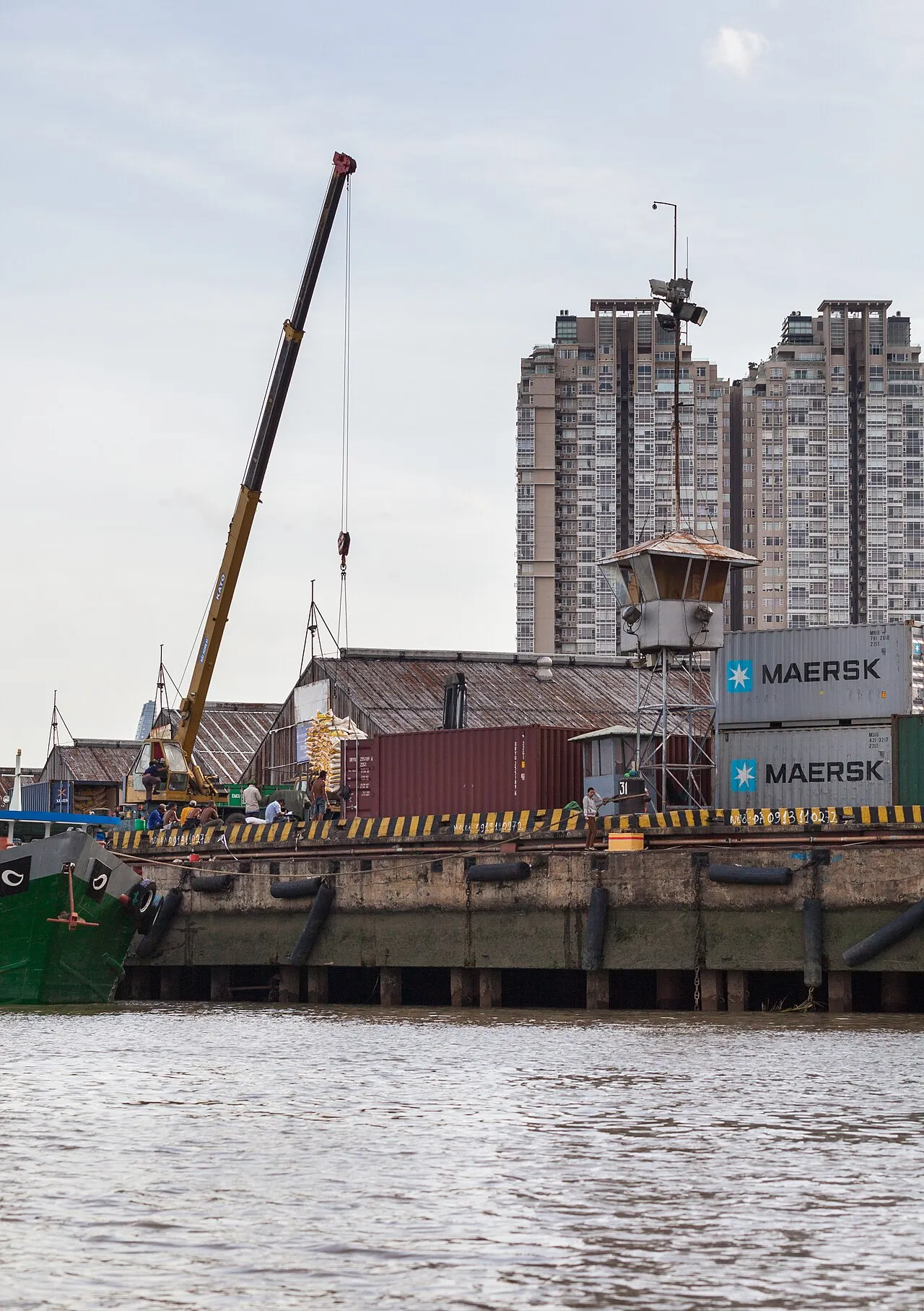 Coastal landscape of Ho Chi Minh City