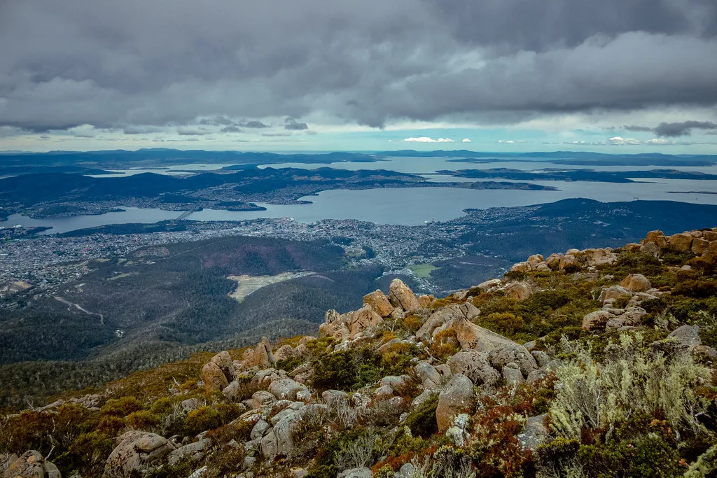 Hobart harbor and waterfront