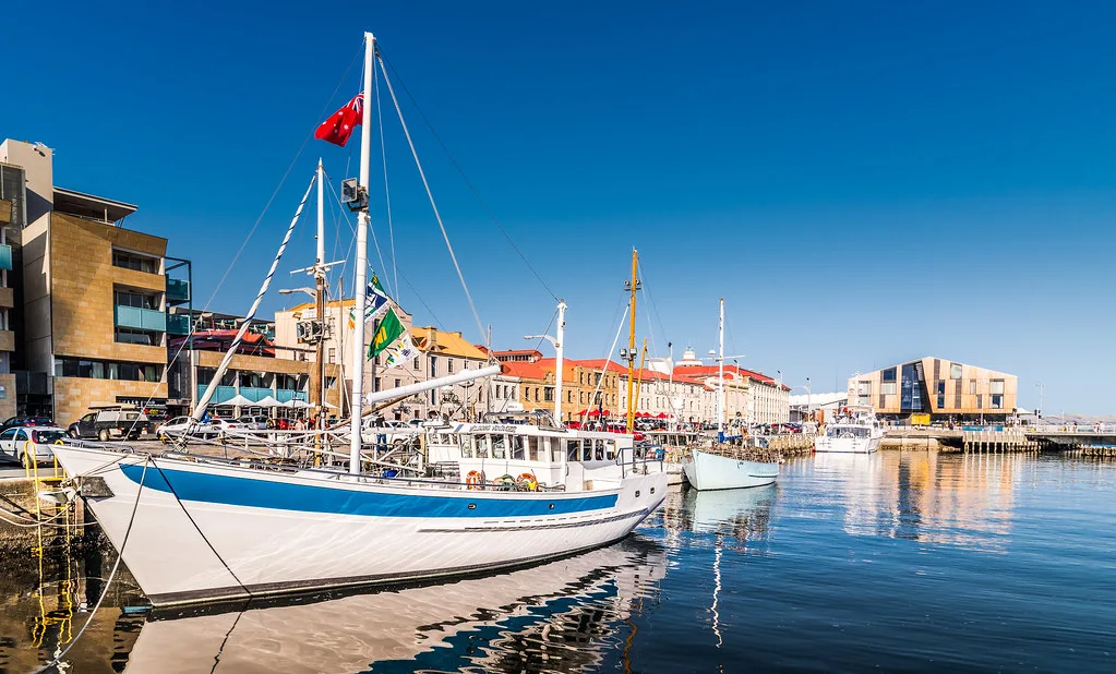 Street scene in Hobart