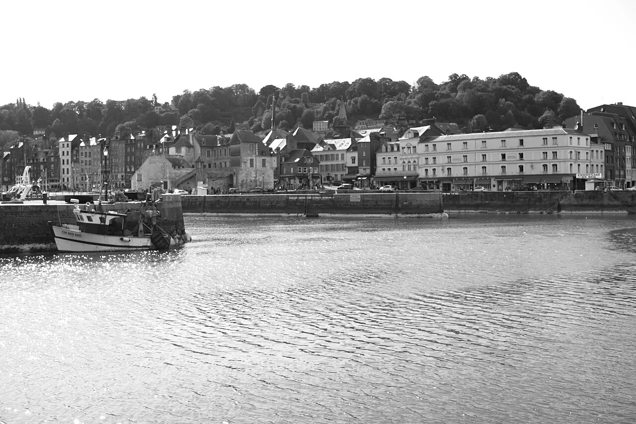 Honfleur panoramic view