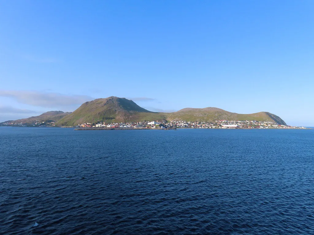 Honningsvag skyline and cityscape