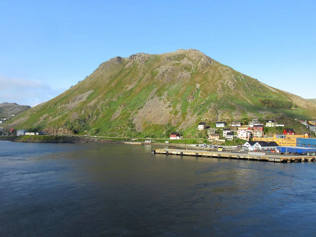 Street scene in Honningsvag