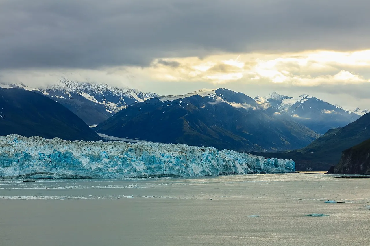 Hubbard Glacier and Disenchantment Bay from cruise ship viewing angle