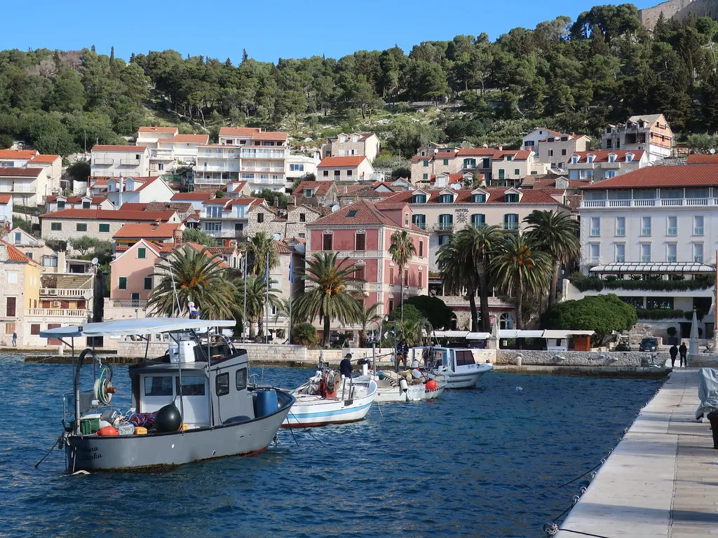Street scene in Hvar