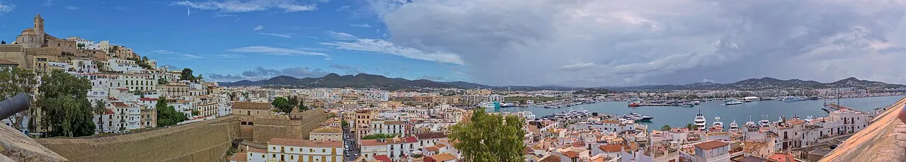 Ibiza harbor view