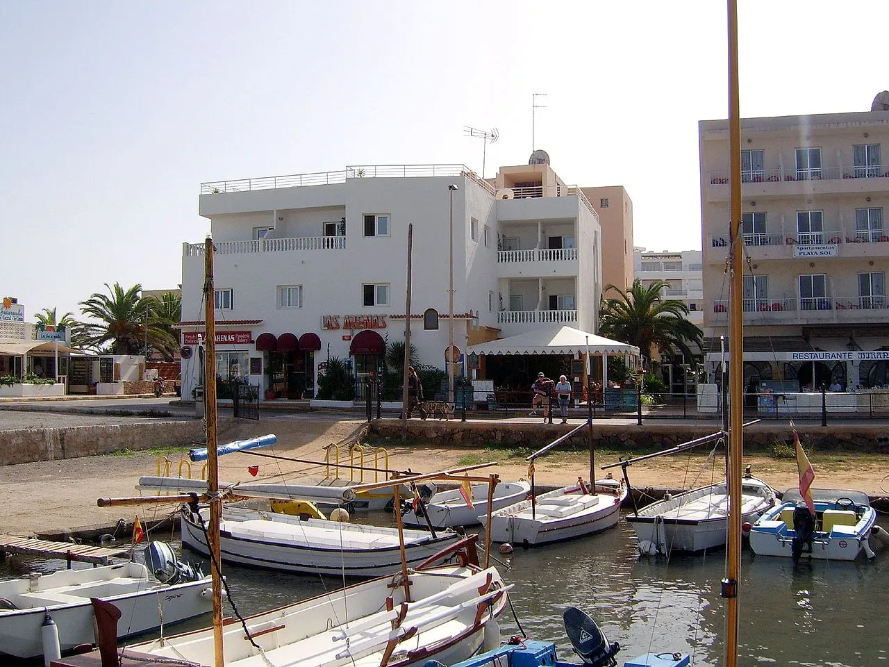 Coastal landscape of Ibiza, Spain