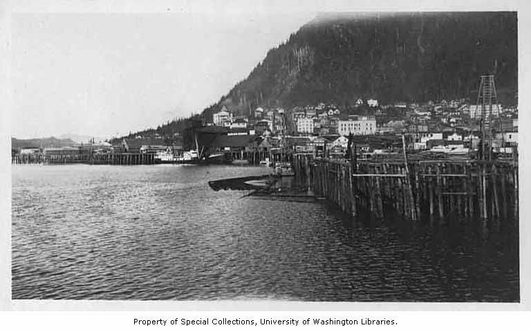 Harbor scene along the Inside Passage