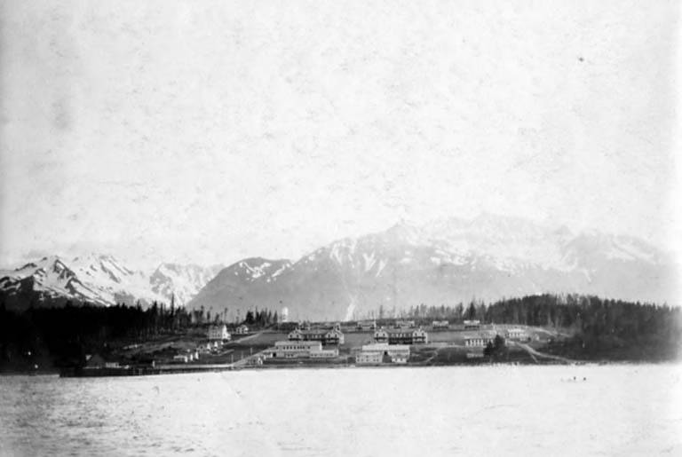 Scenic landmark along the Inside Passage waterway