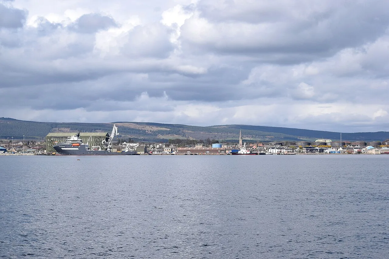 Invergordon panoramic view
