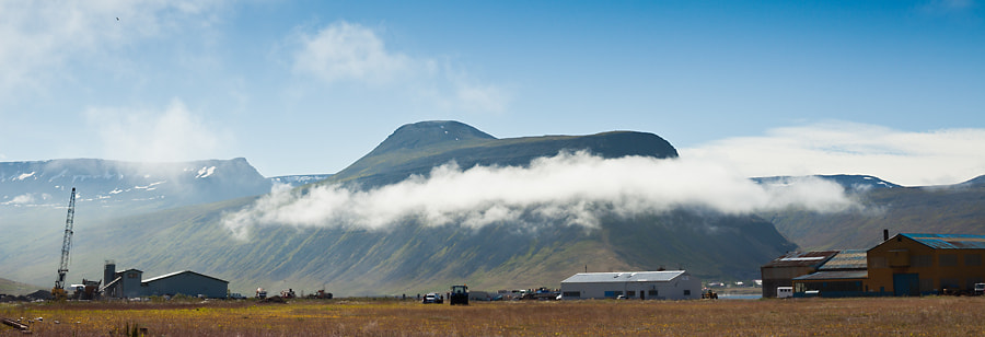 Isafjordur harbor and waterfront