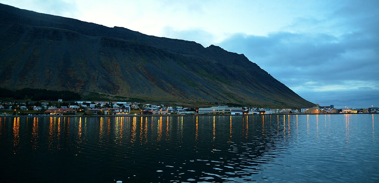 Panoramic view of Isafjordur