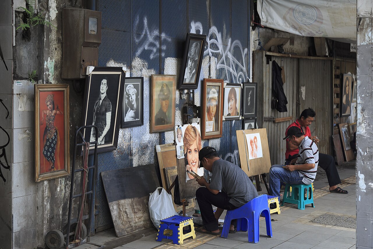 Street scene in Jakarta