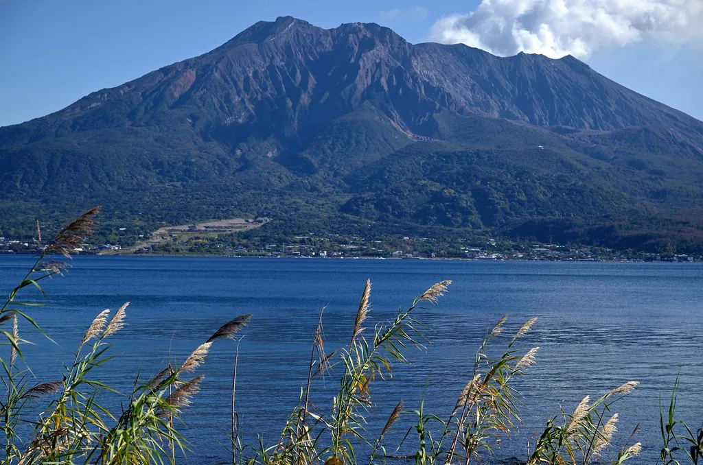 Golden-brown kurobuta tonkatsu pork cutlet served with shredded cabbage and rice in Kagoshima