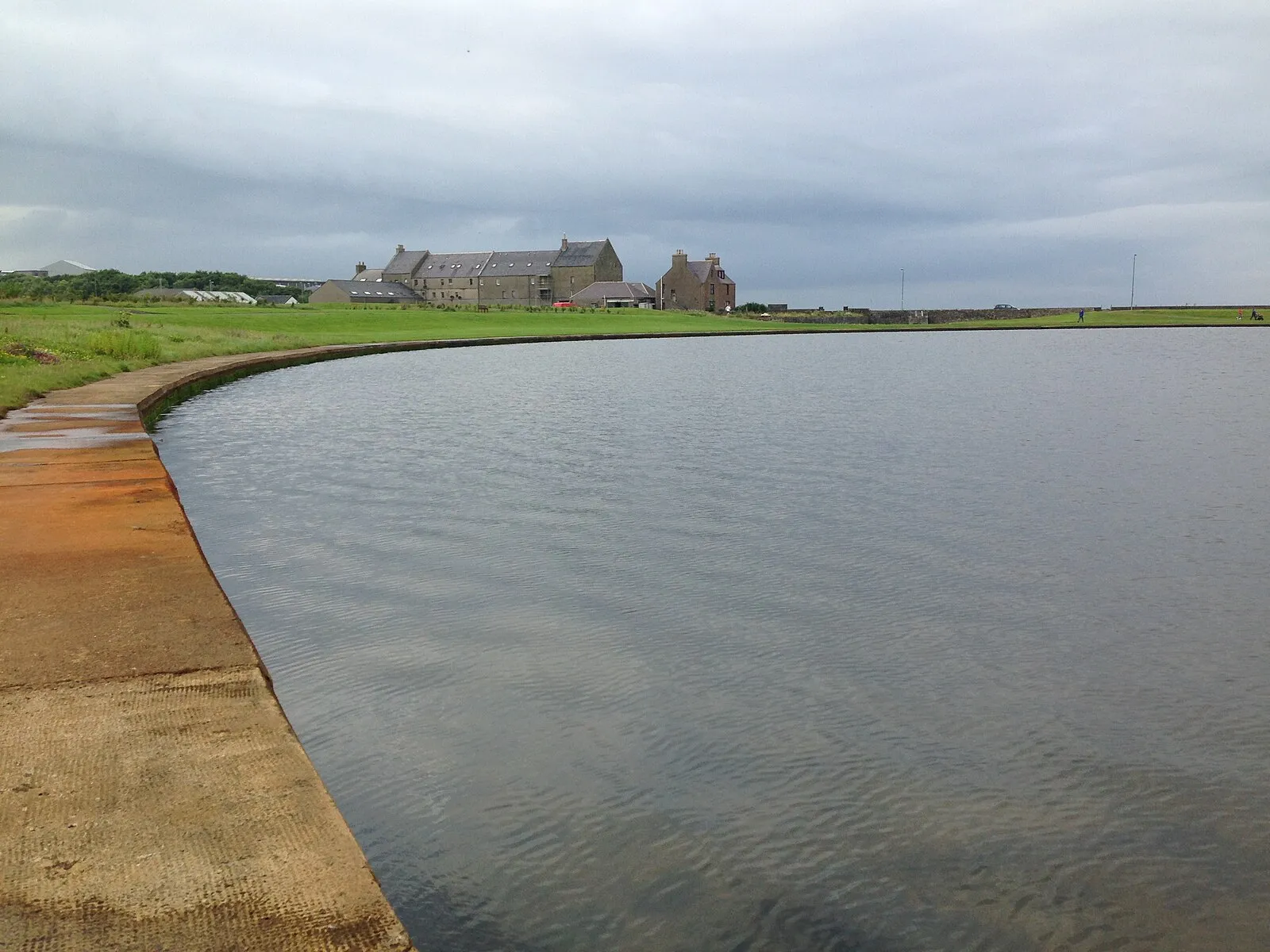 Kirkwall harbor view