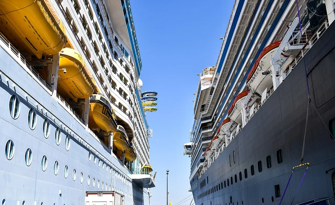 Kuşadası, Turkey harbor view