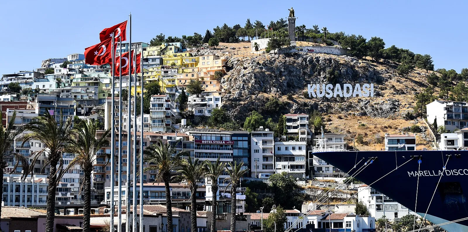 Ancient ruins at Ephesus near Kusadasi, Turkey