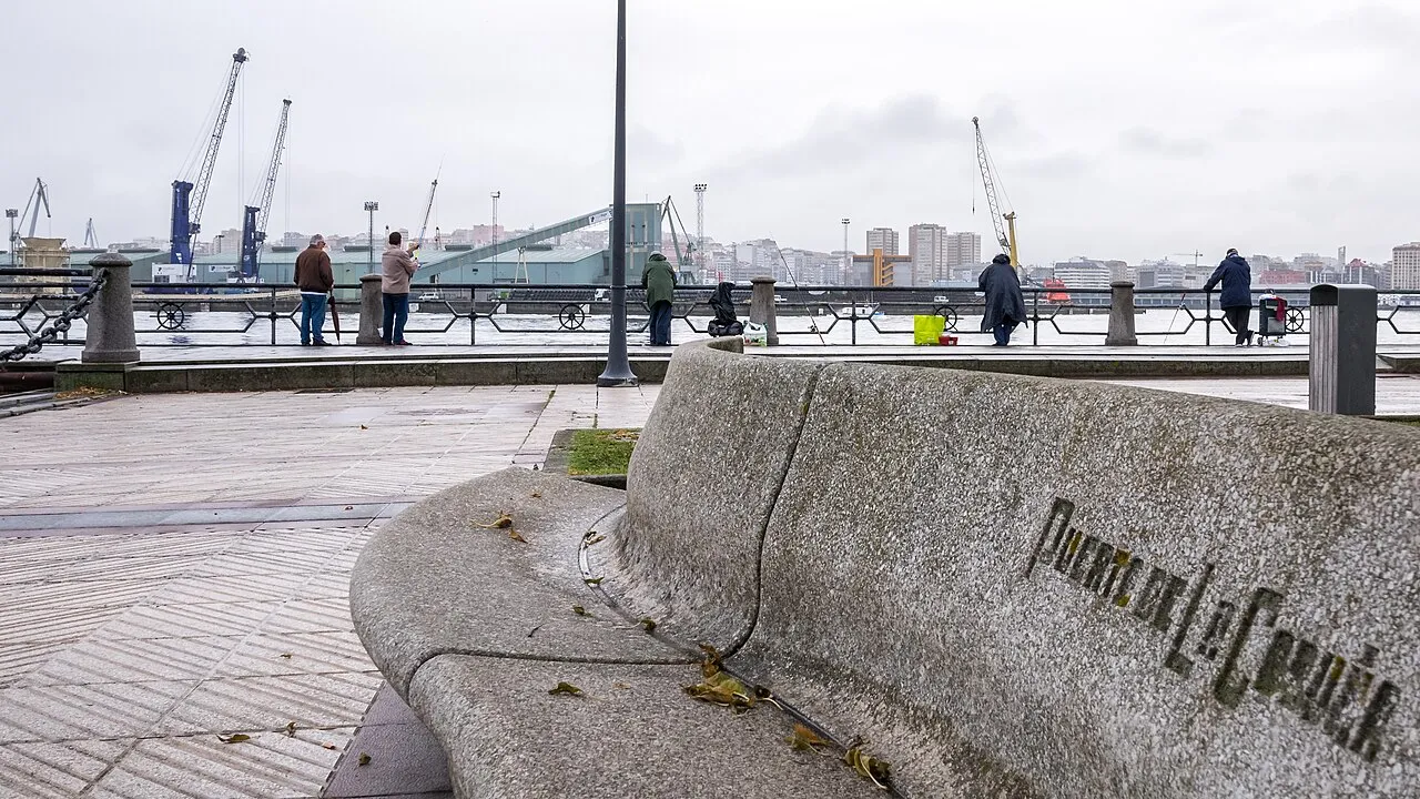 La Coruna panoramic view