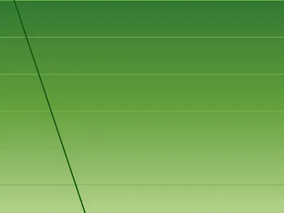 Row of tall coconut palms lining a red dirt road on Lifou island with blue sky above