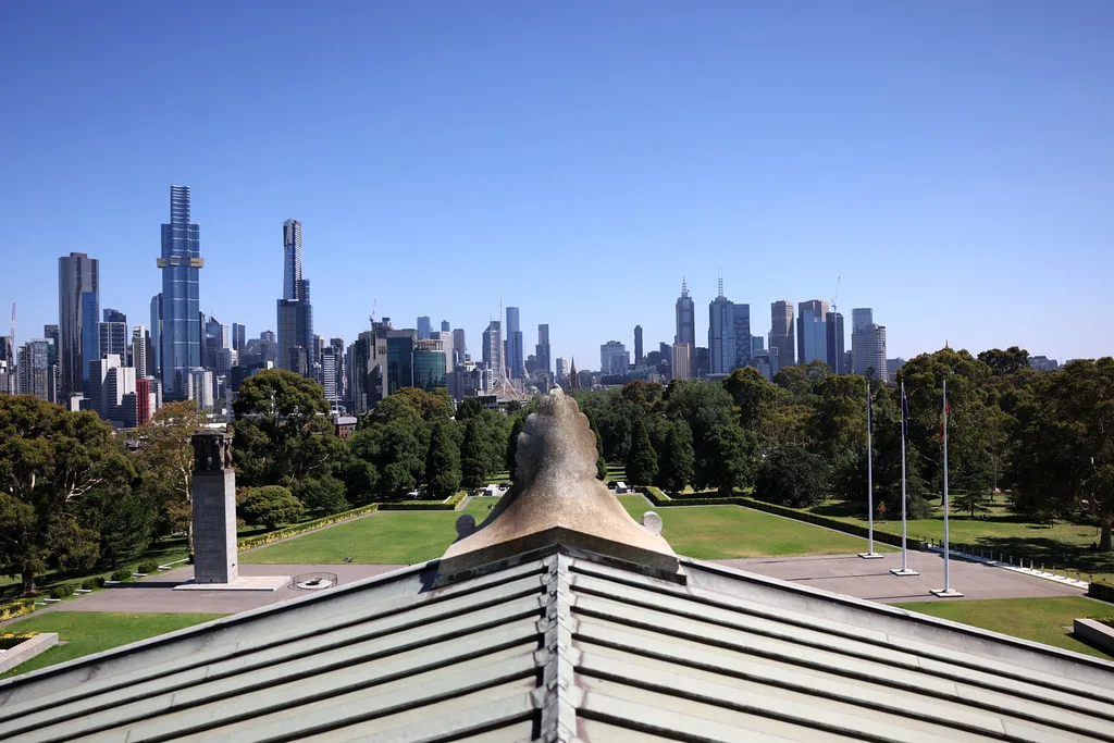 Melbourne skyline and cityscape