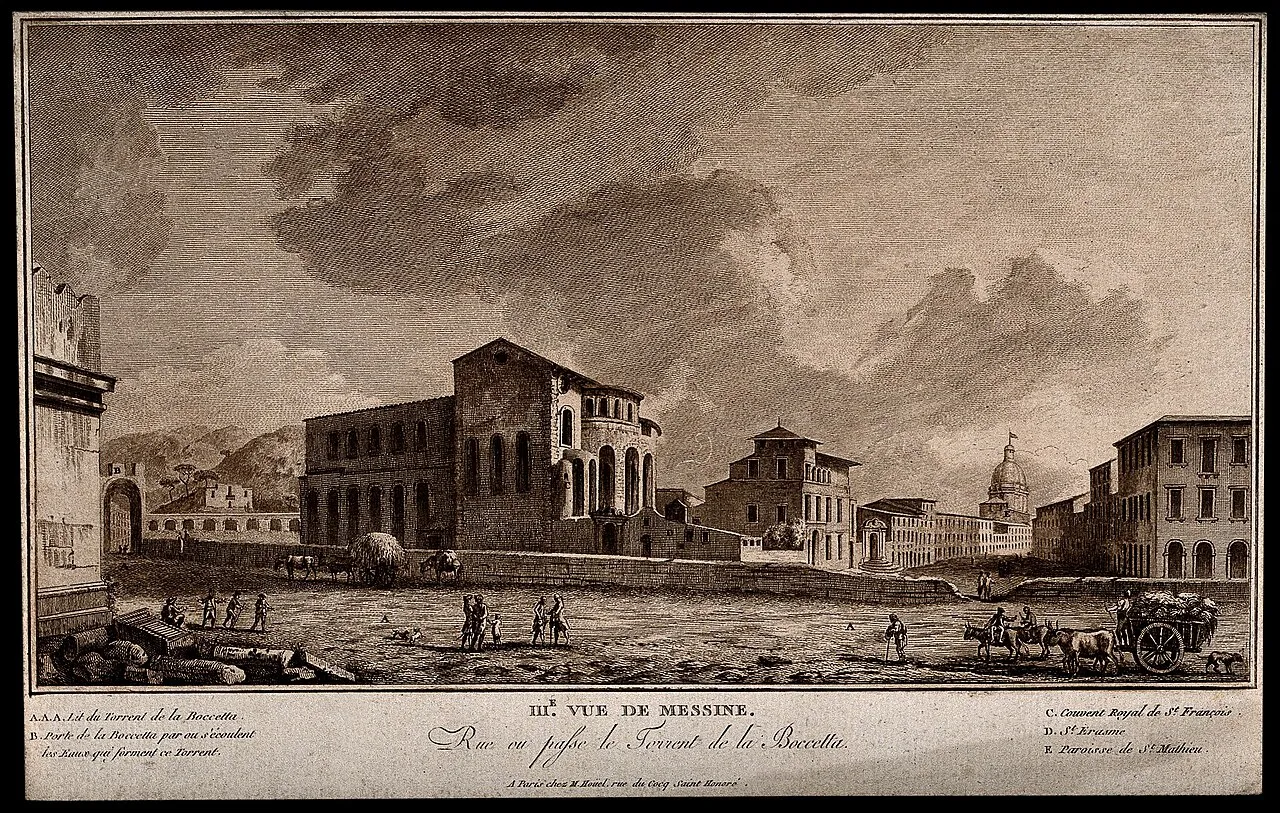 Messina panoramic view