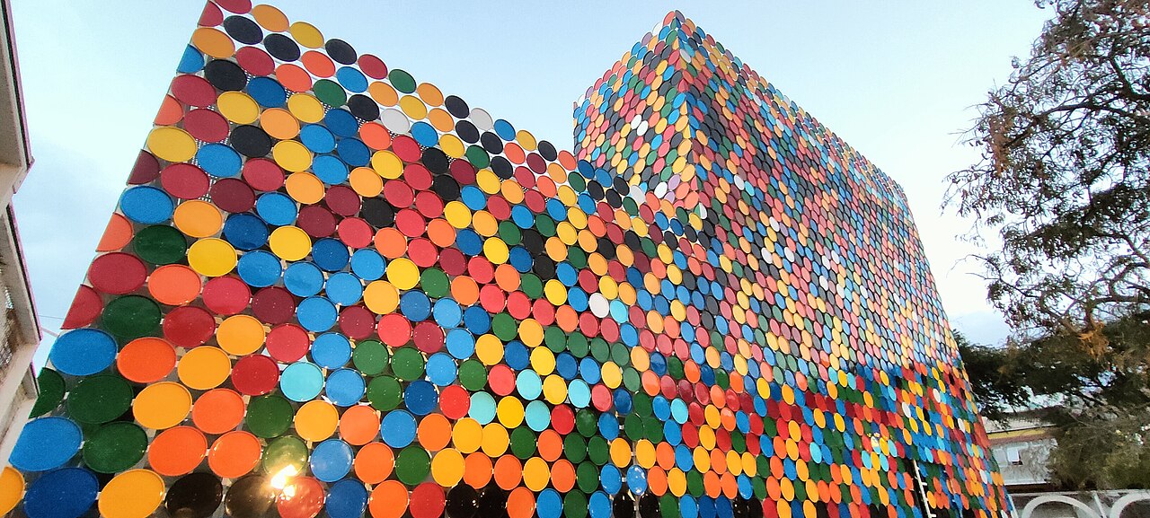 Interior of the Centro Cultural do Mindelo museum with photographs and memorabilia celebrating Cesária Évora