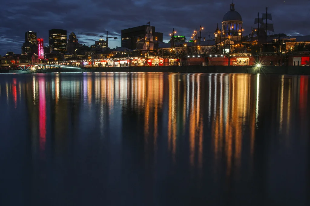 Panoramic view of Montreal