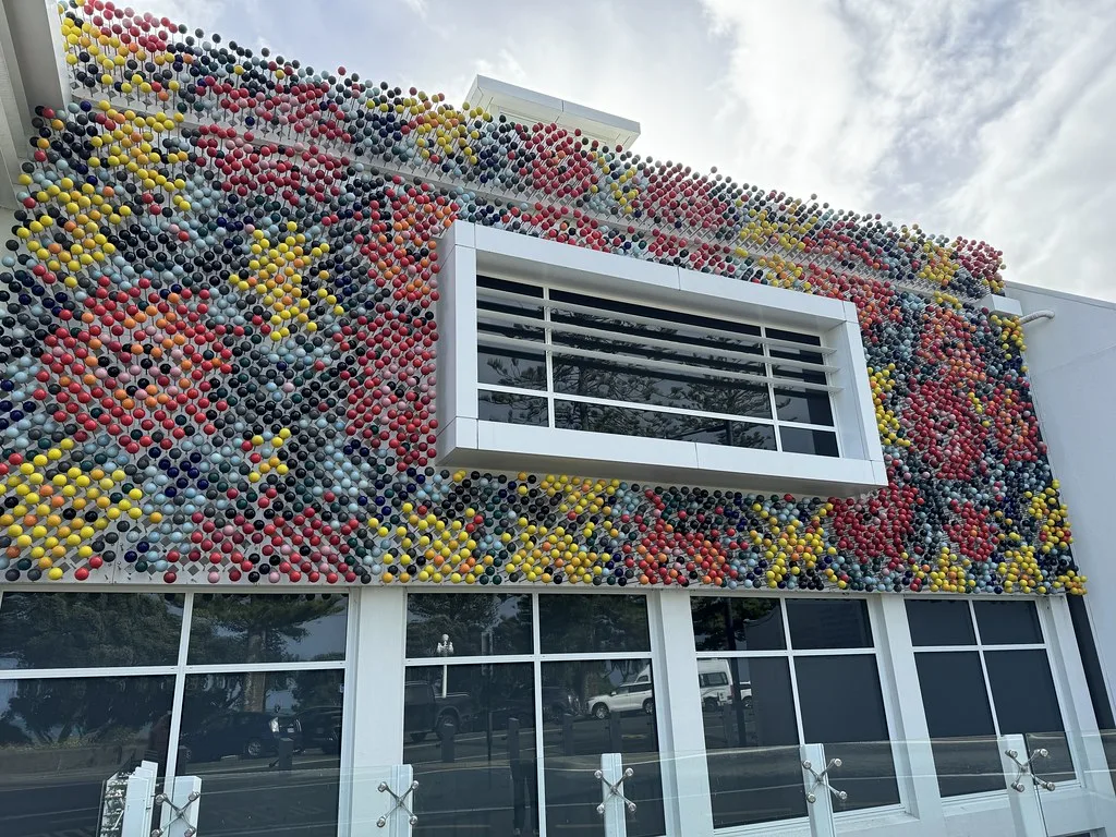 Napier Art Deco cityscape on Hawke's Bay, New Zealand