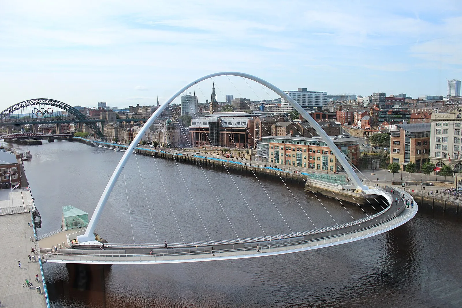 Newcastle harbor view