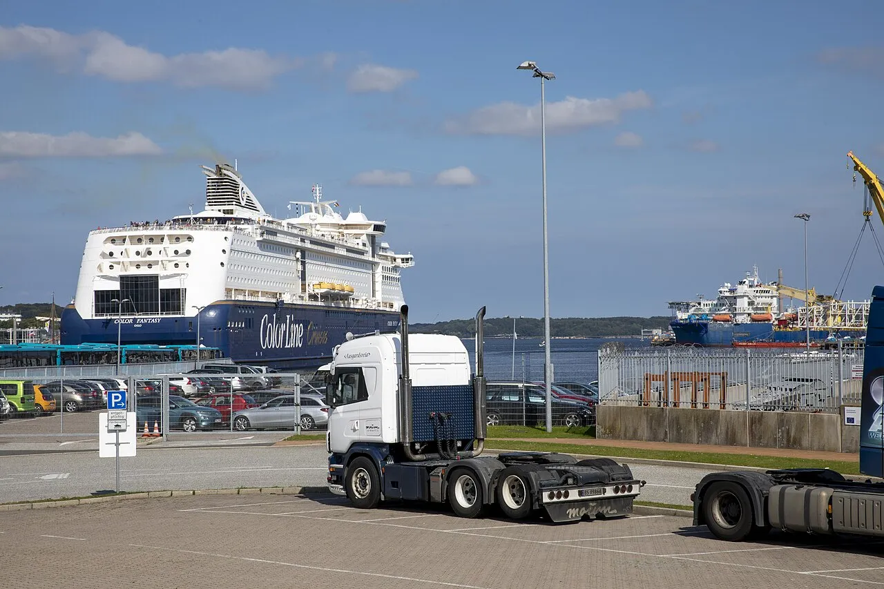 Port panorama of Oslo, Norway
